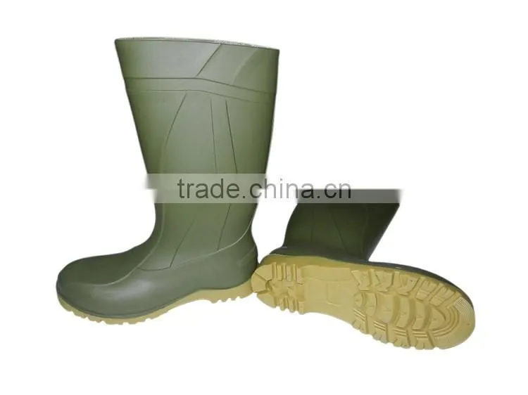 Safety PVC rain boots with steel toe,industrial boots,rain shoes