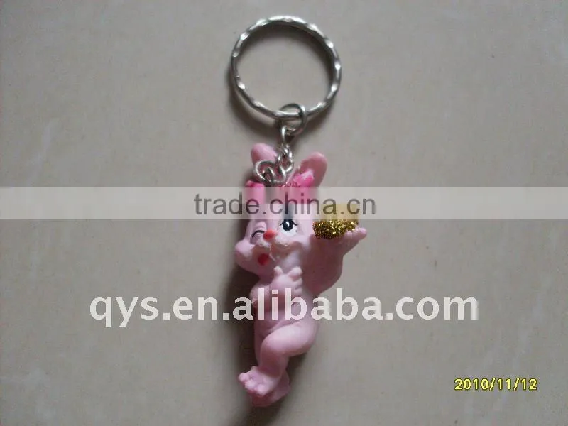lovely rabbit keychain