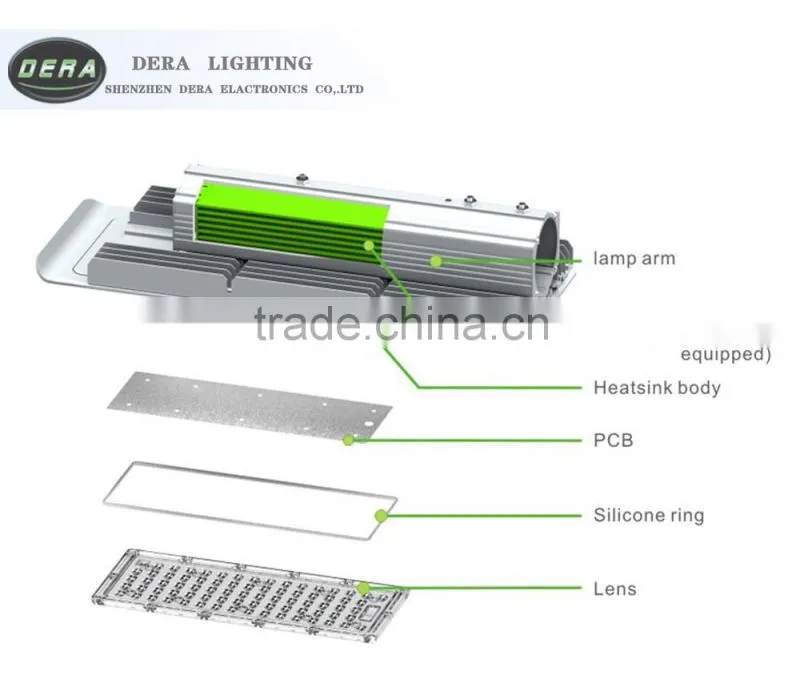 factory led products 100w led street light led integrated solar street light