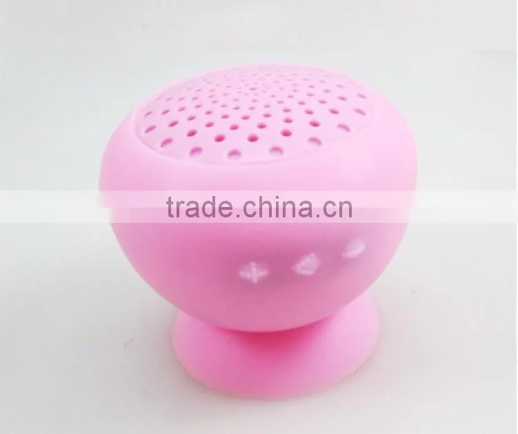 best waterproof portable waterproof bluetooth shower speaker with mic handsfree call function