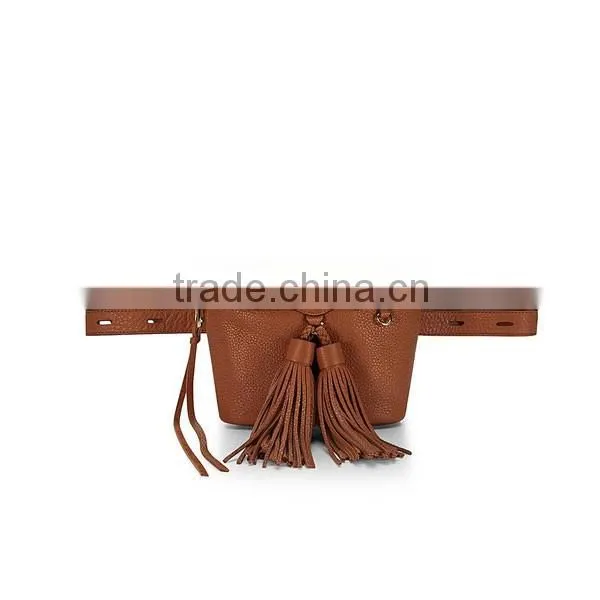 Factory Directly Genuine Leather Bag Leather Belt Bag for Woman