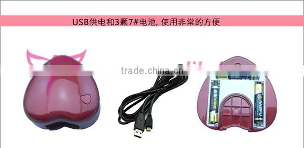 New heart shape 1.5w uv led nail lamp wholesale