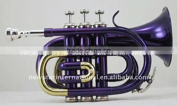Colorful Pocket trumpet HPL-904C