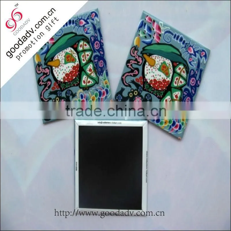 Updated best sell reliable quality logo photo print china high quality tin fridge magnet