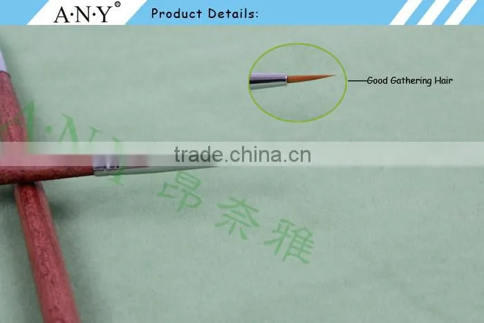 ANY Nail Art Beauty Care Nail Art Detail Painting Rosewood Nail Painting Striping Brush