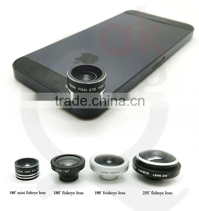 The Smallest Mini 180 Degree Fisheye Lens of The World for iPhone and Other Cellphone