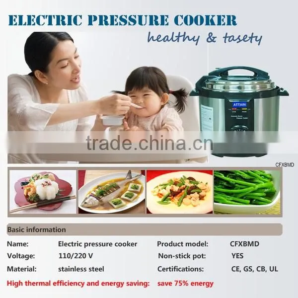 High quality rice cooker 1000w 6l
