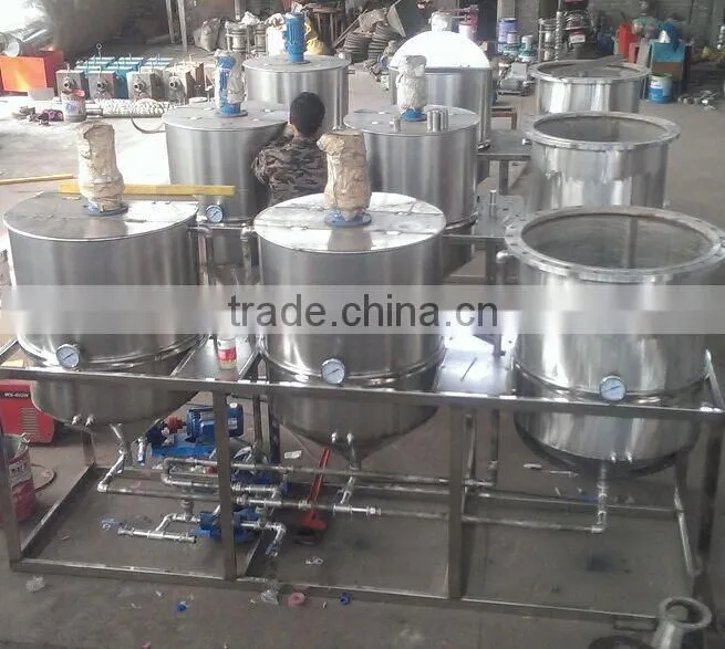 Europe cooking oil refining equipment manufacturers