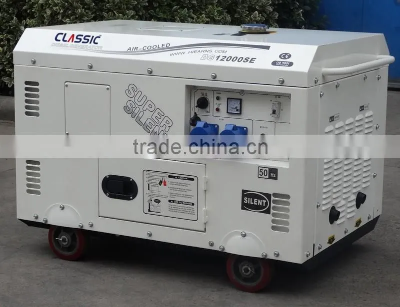 BISON(CHINA) Strong Diesel Engine 380V 8.5kw Three Phase Generator Set