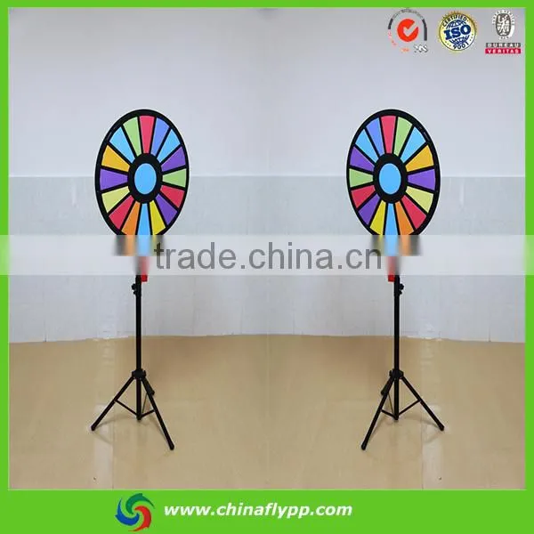 24" acrylic great quality prize wheel of fortune games