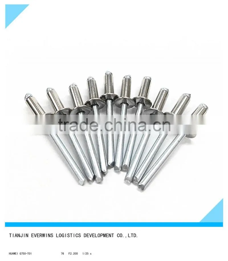 Stainless steel drawing rivet