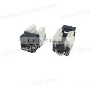 UTP Cat5e Keystone Jack 90 degree,110 type