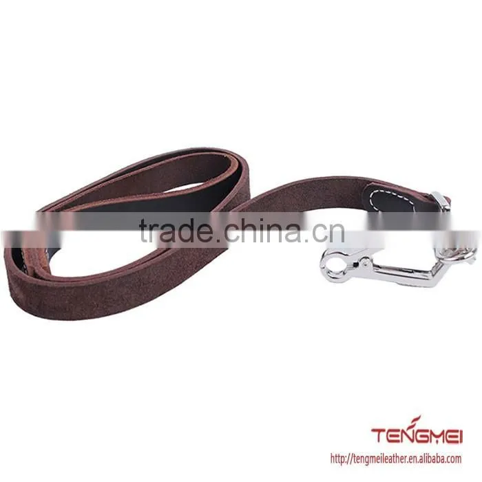 high quality first layer leather dog collars leashes