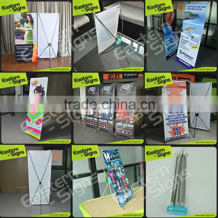 Cheap Disposable X Banner Display Outdoor