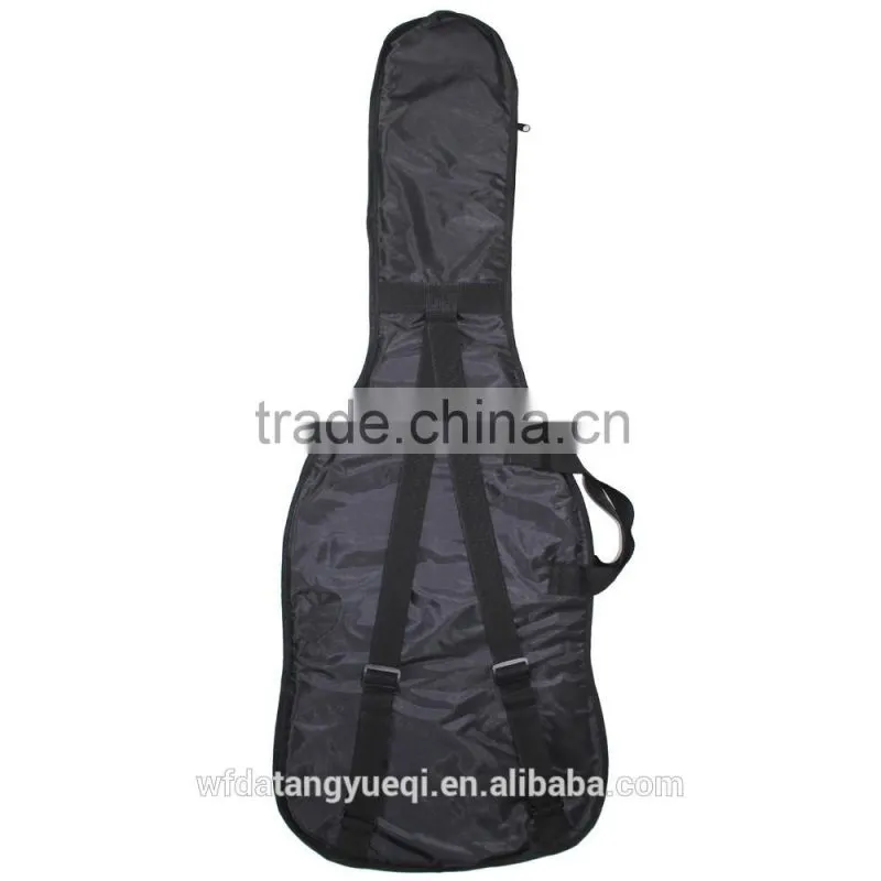 Custom designer leather guitar gig musical instrument bag