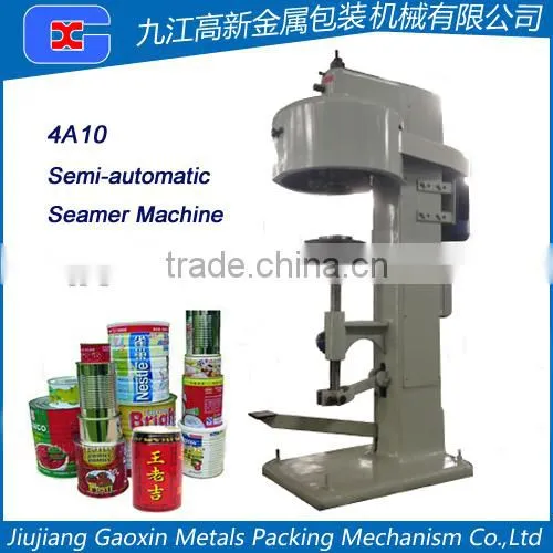 Automatic Can Seamer with Vacuum for Round Tin Cans,Vacuum Seamer