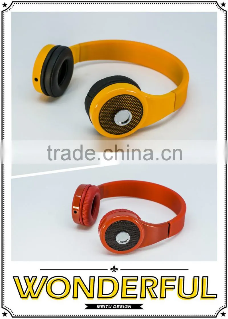 2014 F-MS03 good quality stereo studio headphone for music