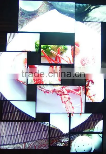 customized 2014 outdoor video wall, special sharp, arbitrary splicing