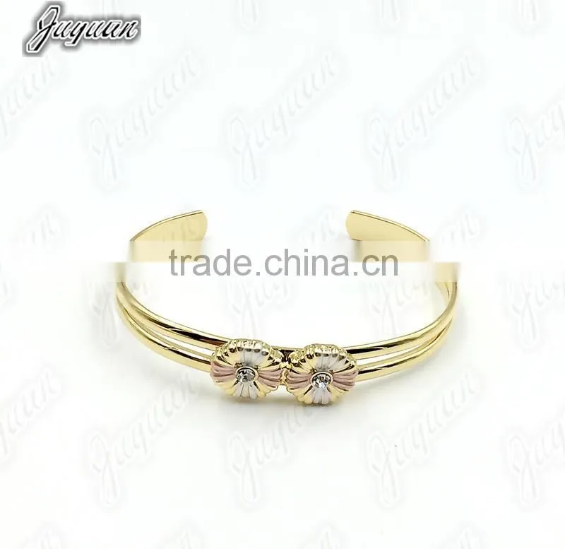 Juyuan Fashion 18K Gold Three Color Crystal,rhinestone Baby Set