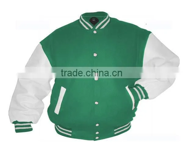 Fashion salable high quality fleece lined bomber jacket