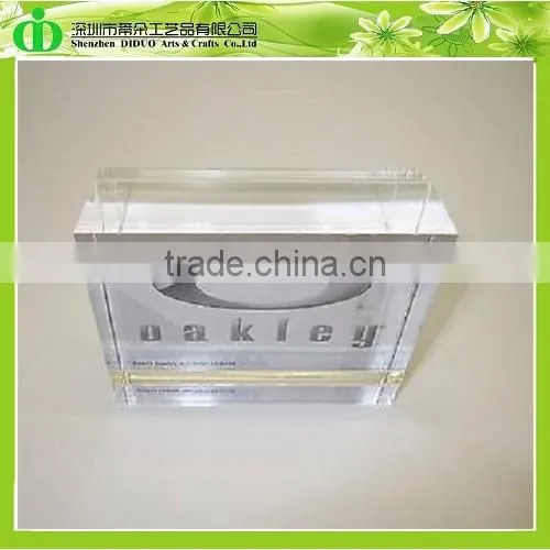 DDB-0115 Trade Assurance Customized Acrylic Block Display