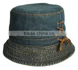 Wide Brim Sun Hat Bucket Hat Fishing Hat with Adjustable for girls