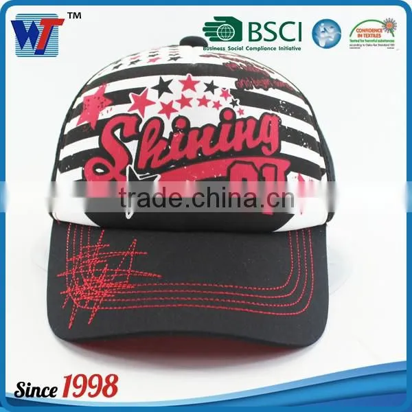 Promotional cheap DIY baby caps and hat high quality baseball cap printing for sale