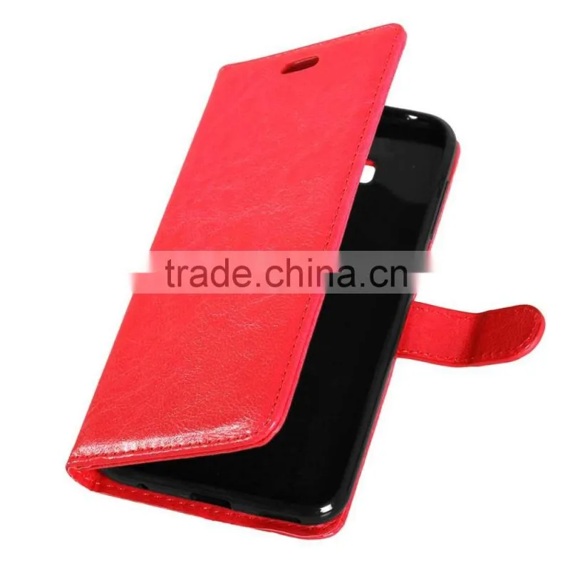 PU Leather Cell Phone Flip Wallet Kickstand Case for ASUS ZenFone 3 Deluxe ZS570KL 5.7