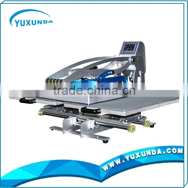 Yuxunda manual double location heat press machine for t shirt printing