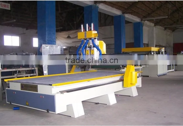 Top sales 3-spindles wood engraving machinary HSHM1325DK