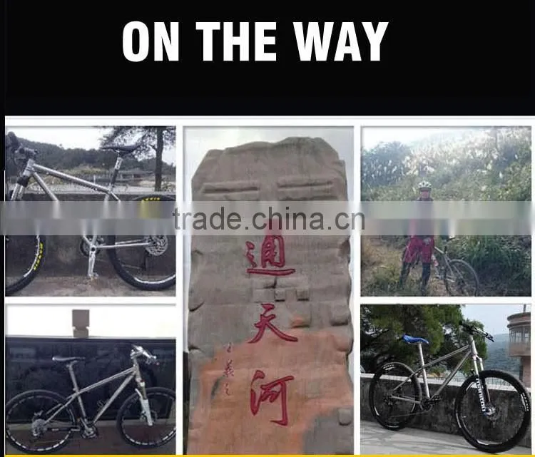 full suspens titanium mountain bike frame