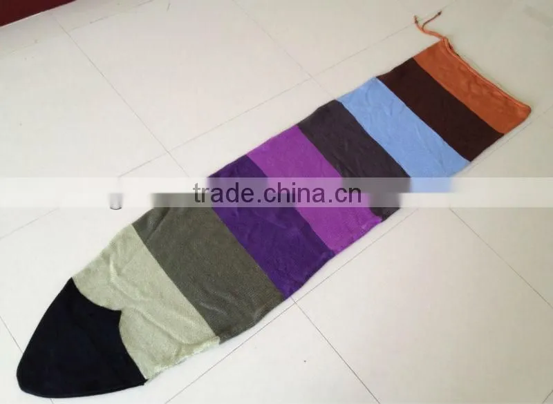 knitted fabrics surfboard sock / cover