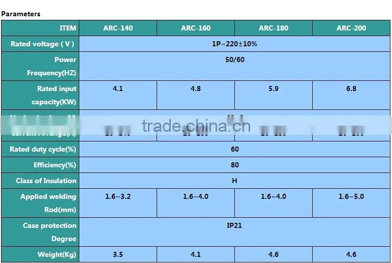 inverter china welding machine single phase arc welding equipment for wholesales