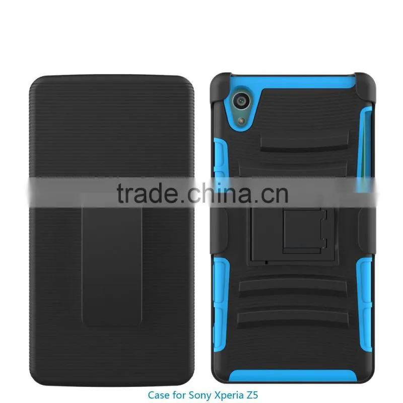 New arrival PC Silicone hybrid slim armor case moblie phone case for sony xperia z5 china price