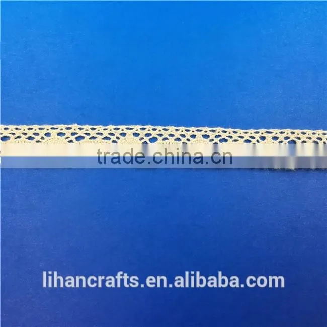 Wholesale High Quality H0948 Lace Ribbon,Crocheted Lace,100% Cotton Lace
