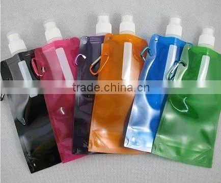 Eco-friendly folding water bottle