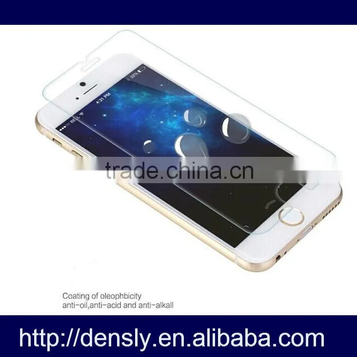 Whosale premium 0.2mm,0.33mm thickness, 2.5D, 9H anti-scratch tempered glass screen protector for Sumsang galaxy s6