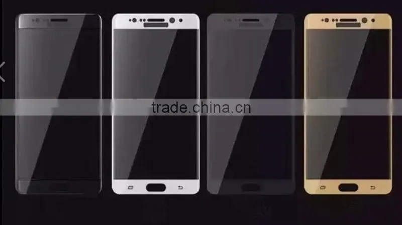 Manufacture Wholesale ! new 0.2mm 9H anti shock tempered glass cell phone screen protector for Samsung Galaxy S7 edge