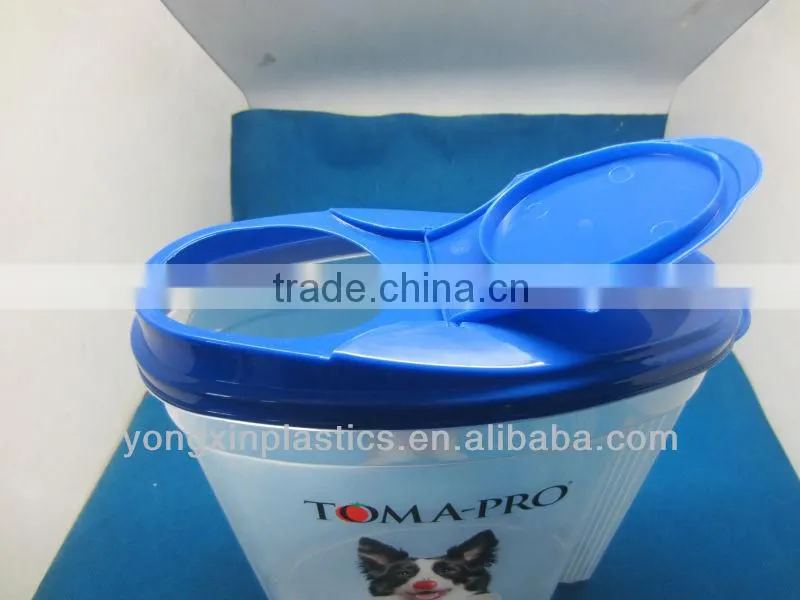 4.5L plastic food storage for cat