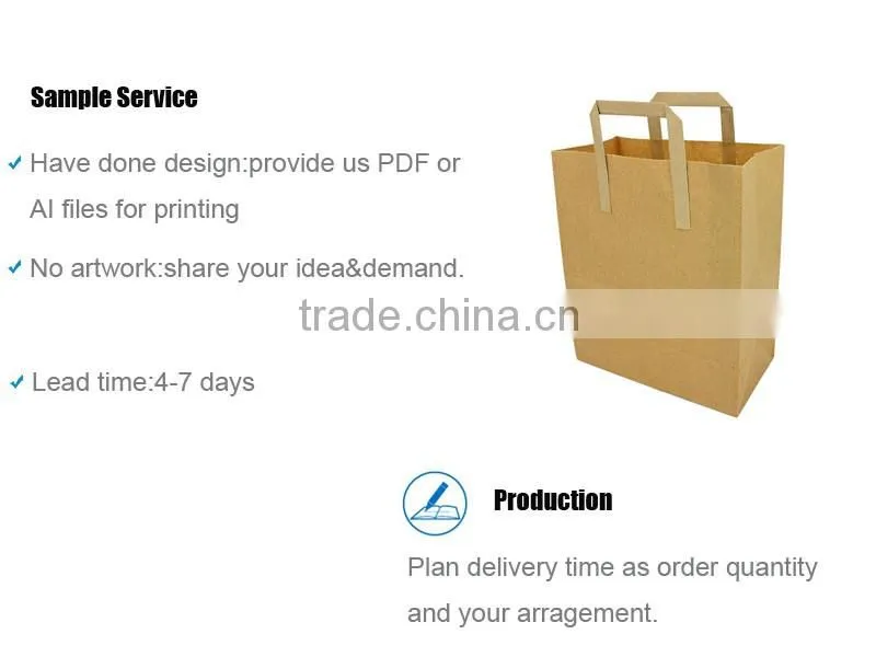 Factory Wholesale High Quality Cheap Price Kraft Paper Bag