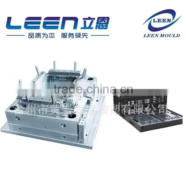 Taizhou Injection Plastic Container Box Mould,Recycle Box Mould