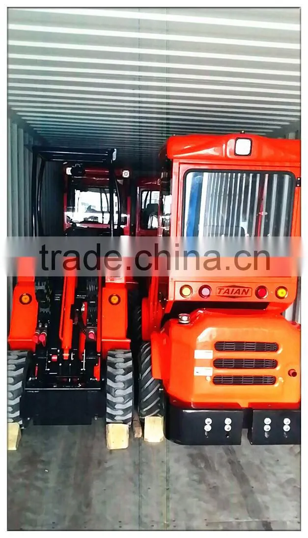 Mini garden tractor loader, small lawn mower loader for sale