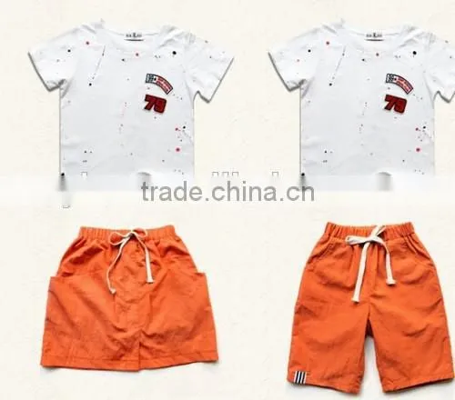 Wholesale Best Selling Orange Dress Boy Girl Mum Orange Dress