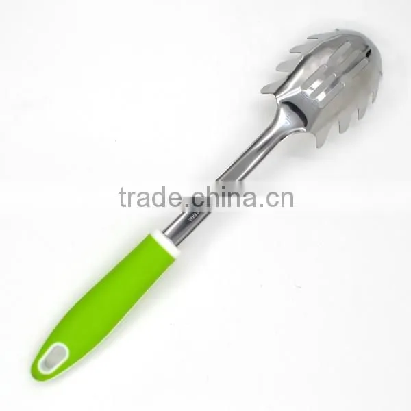 FDA LFGB Grade Hot sale popular commercial stainless steel pasta spoon
