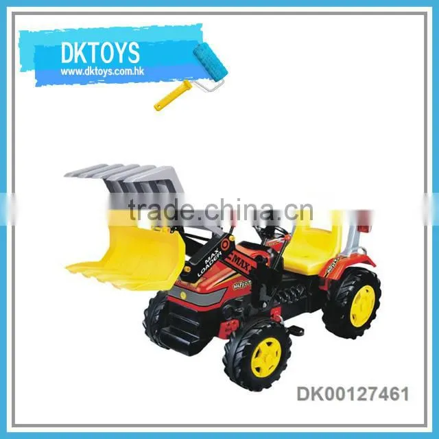 4 wheels 2 Pedals Toy Ride on Excavators for Kids