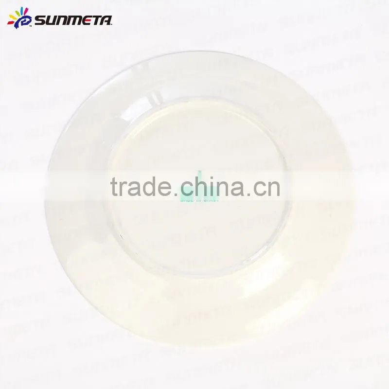 Sunmeta factory directly sublimation coated 8" flower rim heat press plate (CY10A)