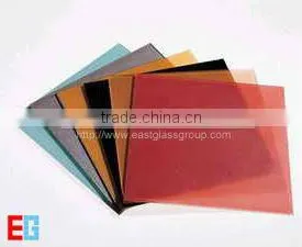 colored laminated glass 3mm 4mm 5mm