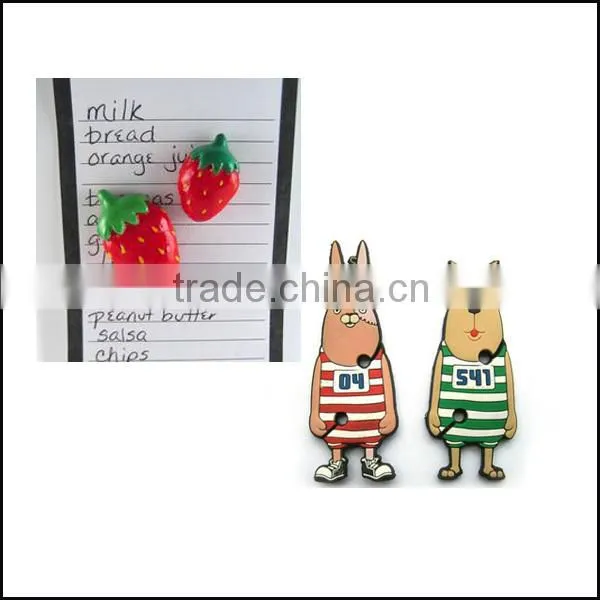 adorable prison rabbits 3d fridge magnet