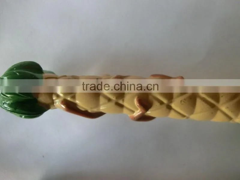 3D top quality kid toothbrush with monkey king design/3d picture toothbrush