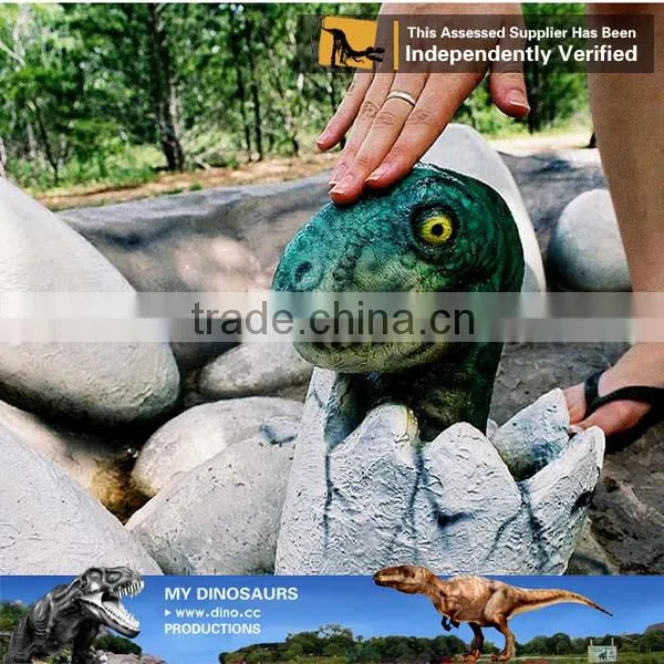 MY Dino-Amusement park decorations lovely fiberglass dinosaurs eggs toy